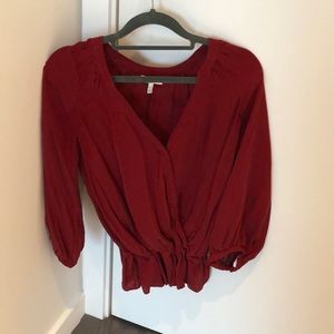 Red Joie Blouse